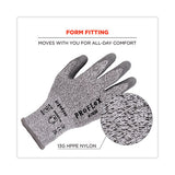 Proflex 7030 Ansi A3 Pu Coated Cr Gloves, Gray, Small, Pair, Ships In 1-3 Business Days