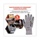Proflex 7030 Ansi A3 Pu Coated Cr Gloves, Gray, 2x-large, Pair, Ships In 1-3 Business Days