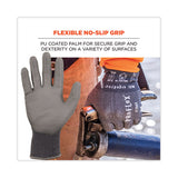 Proflex 7044 Ansi A4 Pu Coated Cr Gloves, Gray, 2x-large, 12 Pairs/pack, Ships In 1-3 Business Days