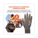Proflex 7044 Ansi A4 Pu Coated Cr Gloves, Gray, Small, Pair, Ships In 1-3 Business Days