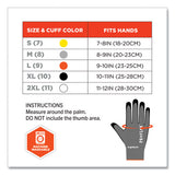 Proflex 7043 Ansi A4 Nitrile Coated Cr Gloves, Gray, Small, 12 Pairs, Ships In 1-3 Business Days