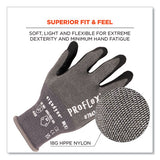 Proflex 7043 Ansi A4 Nitrile Coated Cr Gloves, Gray, Large, 12 Pairs, Ships In 1-3 Business Days