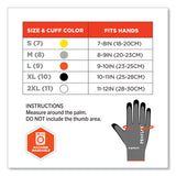 Proflex 7043 Ansi A4 Nitrile Coated Cr Gloves, Gray, Large, 1 Pair, Ships In 1-3 Business Days