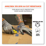 Proflex 7043 Ansi A4 Nitrile Coated Cr Gloves, Gray, 2x-large, 1 Pair, Ships In 1-3 Business Days