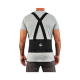 Proflex 1650 Economy Elastic Back Support Brace, X-small, 20" To 25" Waist, Black, Ships In 1-3 Business Days