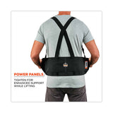 Proflex 1650 Economy Elastic Back Support Brace, X-small, 20" To 25" Waist, Black, Ships In 1-3 Business Days