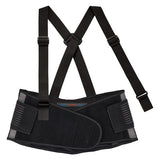 Proflex 1675 Back Support Brace With Cooling/warming Pack, Medium, 30" To 34" Waist, Black, Ships In 1-3 Business Days