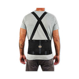 Proflex 1100sf Standard Spandex Back Support Brace, Large, 34" To 38" Waist, Black, Ships In 1-3 Business Days