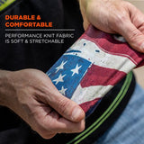 Chill-its 6695 Sun Protection Arm Sleeves, Polyester/spandex, Medium/large, American Flag, Ships In 1-3 Business Days