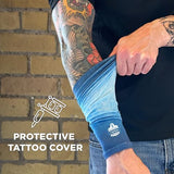 Chill-its 6695 Sun Protection Arm Sleeves, Polyester/spandex, Medium/large, Blue, Ships In 1-3 Business Days