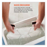 Chill-its 6215 Premium Fr Phase Change Cooling Vest W/ Packs, Modacrylic Cotton, Small/med, Khaki, Ships In 1-3 Business Days