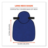 Chill-its 6717 Cooling Hard Hat Pad And Neck Shade - Polymers, 12.5 X 9.75, Blue, Ships In 1-3 Business Days