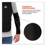 Chill-its 6690 Performance Knit Cooling Arm Sleeve, Polyester/spandex, Large, Black, 2 Sleeves, Ships In 1-3 Business Days