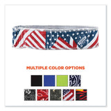 Chill-its 6605 High-performance Cotton Terry Cloth Sweatband, One Size, Stars And Stripes, Ships In 1-3 Business Days
