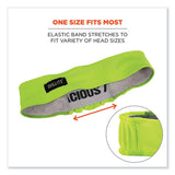 Chill-its 6605 High-perform Terry Cloth Sweatband, Cotton Terry Cloth, One Size Fits Most, Lime, Ships In 1-3 Business Days