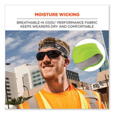 Chill-its 6605 High-perform Terry Cloth Sweatband, Cotton Terry Cloth, One Size Fits Most, Lime, Ships In 1-3 Business Days