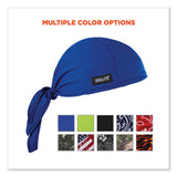 Chill-its 6615 High-perform Bandana Doo Rag With Terry Cloth Sweatband, One Size Fits Most, Blue, Ships In 1-3 Business Days