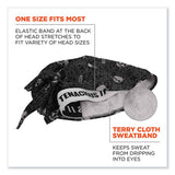 Chill-its 6615 High-performance Bandana Doo Rag With Terry Cloth Sweatband, One Size, Skulls, Ships In 1-3 Business Days