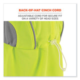 Chill-its 6650 High-performance Hat Plus Neck Shade, Polyester, One Size Fits Most, Lime, Ships In 1-3 Business Days