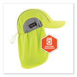 Chill-its 6650 High-performance Hat Plus Neck Shade, Polyester, One Size Fits Most, Lime, Ships In 1-3 Business Days