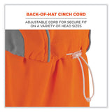 Chill-its 6650 High-performance Hat Plus Neck Shade, Polyester, One Size Fits Most, Orange, Ships In 1-3 Business Days