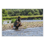 Chill-its 6710ct Cooling Pva Tie Bandana Triangle Hat, One Size Fits Most, Navy Western, Ships In 1-3 Business Days