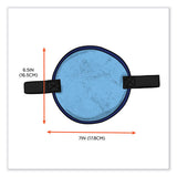 Chill-its 6715ct Hard Hat Cooling Pad - Pva, 7 X 6.5, Blue, Ships In 1-3 Business Days