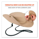 Chill-its 8936 Lightweight Mesh Paneling Ranger Hat, Large/x-large, Khaki, Ships In 1-3 Business Days