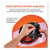 Chill-its 6660 Hard Hat Brim + Neck Shade, 19.5 X 9.75, Orange, Ships In 1-3 Business Days