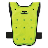 Chill-its 6687 Economy Dry Evaporative Cooling Elastic Waist Vest, Nylon, Small/medium, Lime, Ships In 1-3 Business Days