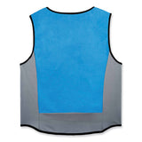 Chill-its 6667 Wet Evaporative Pva Cooling Vest With Zipper, Pva, Medium, Blue, Ships In 1-3 Business Days