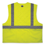 Chill-its 6668 Class 2 Hi-vis Safety Cooling Vest, Polymer, Medium, Lime, Ships In 1-3 Business Days