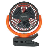 Chill-its 6090 Rechargeable Portable Jobsite Fan, 9.5, Orange/black, Ships In 1-3 Business Days