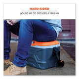 Chill-its 5170 17-quart Industrial Hard Sided Cooler, Orange/gray, Ships In 1-3 Business Days