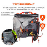 Arsenal 5711 Bucket Truck Tool Board, Locking Aerial Bucket Hooks Kit, 8-compartments, 24 X 22, Gray, Ships In 1-3 Bus Days