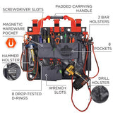 Arsenal 5711 Bucket Truck Tool Board, Locking Aerial Bucket Hooks Kit, 8-compartments, 24 X 22, Gray, Ships In 1-3 Bus Days