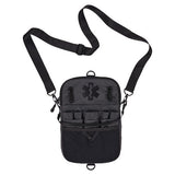 Arsenal 5717 Convertible Nurse Belt Bag, 10 Compartments, 7 X 10, Nylon, Black, Ships In 1-3 Business Days
