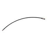 Arsenal 5719 Wire Cable Key Ring, 1.88" Dia, Iron, Black, 10/pack, Ships In 1-3 Business Days