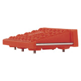 6317 Orange Ice Cleats Mid-sole Heeled Boot, One Size Fits Most, Orange, Pair, Ships In 1-3 Business Days