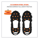 Trex 6304 One-piece Step-in Full Coverage Ice Cleats, Medium, Black, Pair, Ships In 1-3 Business Days