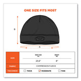 N-ferno 6804 Skull Cap Winter Hat With Led Lights, One Size Fits Mosts, Black, Ships In 1-3 Business Days
