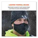 N-ferno 6804 Skull Cap Winter Hat With Led Lights, One Size Fits Mosts, Black, Ships In 1-3 Business Days