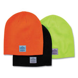 N-ferno 6812 Rib Knit Beanie, One Size Fits Most, Orange, Ships In 1-3 Business Days