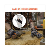 Proflex 710 Heavy-duty Mechanics Gloves, Gray, Small, Pair, Ships In 1-3 Business Days