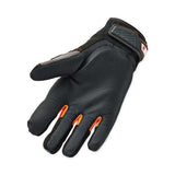 Proflex 9015f(x) Certified Anti-vibration Gloves And Dorsal Protection, Black, Small, Pair, Ships In 1-3 Business Days