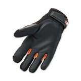 Proflex 9015f(x) Certified Anti-vibration Gloves And Dorsal Protection, Black, Medium, Pair, Ships In 1-3 Business Days