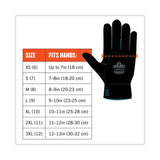 Proflex 825wp Thermal Waterproof Winter Work Gloves, Black, Small, Pair, Ships In 1-3 Business Days