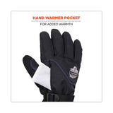 Proflex 825wp Thermal Waterproof Winter Work Gloves, Black, Small, Pair, Ships In 1-3 Business Days