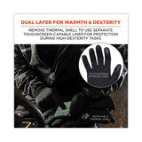 Proflex 825wp Thermal Waterproof Winter Work Gloves, Black, X-large, Pair, Ships In 1-3 Business Days