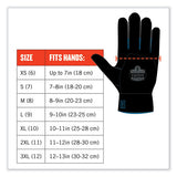 Proflex 7551 Ansi A5 Coated Waterproof Cr Gloves, Orange, Medium, Pair, Ships In 1-3 Business Days